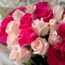Букет 25 розовых роз с доставкой в Самаре