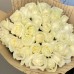  Букет 51 белая роза с доставкой в Самаре