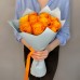 11 оранжевых кенийских роз с доставкой в Самаре